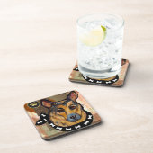 感謝祭ドイツの羊飼い コースター (右側)