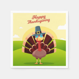 感謝祭ナプキンス スタンダードカクテルナプキン