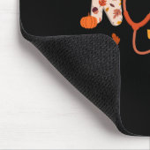 感謝祭ナースターキーデイ秋ラブRN ER NICU マウスパッド (コーナー)