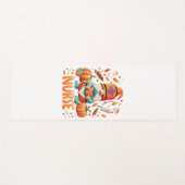 感謝祭ナース格言秋スクラブ ヨガマット (正面(横))