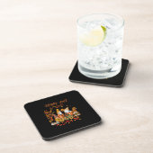 感謝祭ハッピー秋ヤル格言ヒョウ コースター (右側)