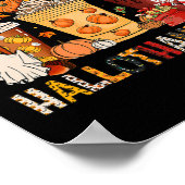 感謝祭ハロ感謝祭クリスマスハロウィーン株式会社 ポスター (角)