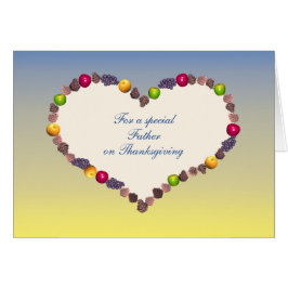 感謝祭ハート – 父のために