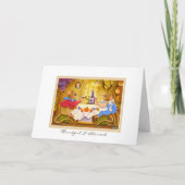 感謝祭ハーベストネズミカスタム折り畳み シーズンカード (正面)