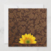 感謝祭ハーベスト招待状 招待状 (裏面)