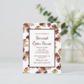 感謝祭ハーベスト秋葉オープンハウス インビテーションポストカード (スタンド正面)