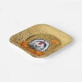 感謝祭ハーベスト紙プレート ペーパープレート (傾斜あり)