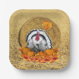 感謝祭ハーベスト紙プレート ペーパープレート
