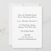 感謝祭ハーベスト·ディナー·レタープレス·トルコ 招待状 (正面)