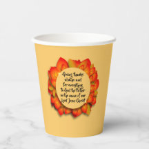 感謝祭バイブル引用文紅葉