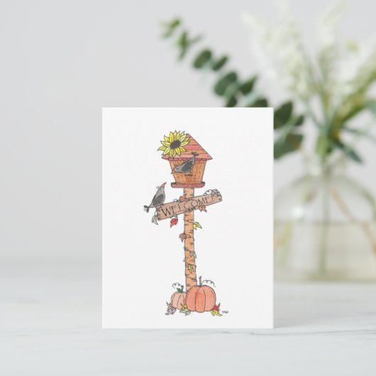 感謝祭バードハウス カード (スタンド正面)