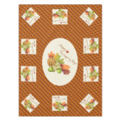 感謝祭パイパンプキントルコ テーブルクロス (正面)