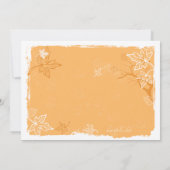 感謝祭パイ招待状 招待状 (裏面)