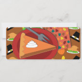 感謝祭パイ シーズンカード (正面)