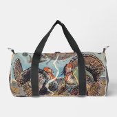 感謝祭パックヴィンテージイラストレーション ダッフルバッグ (正面)