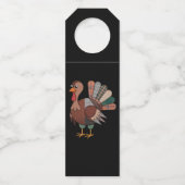 感謝祭パッチワークキルテッドトルコ秋 ボトルネックタグ (正面)