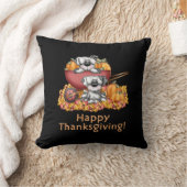 感謝祭パピーホリデイ装飾用クッション クッション (ブランケット)