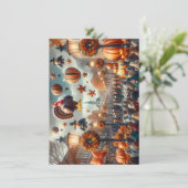 感謝祭パレードのグリーティングカード シーズンカード (スタンド正面)