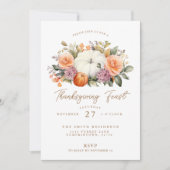 感謝祭パンプキンディナーパーティー シーズンカード (正面)