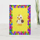 感謝祭パーソナライズされたトルコ誕生日カード カード (裏面)