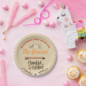 感謝祭パーソナライズされたプレート ペーパープレート (パーティー)