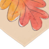 感謝祭パーソナライズされた秋色 テーブルクロス (アングル)