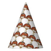 感謝祭パーティー帽子/ピルグリムベアとトルコ パーティーハット (左)