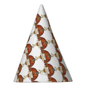 感謝祭パーティー帽子/ピルグリムベアとトルコ パーティーハット (右)