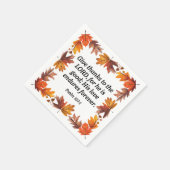 感謝祭パーティー スタンダードカクテルナプキン (角)