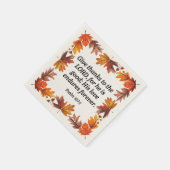 感謝祭パーティー スタンダードカクテルナプキン (角)