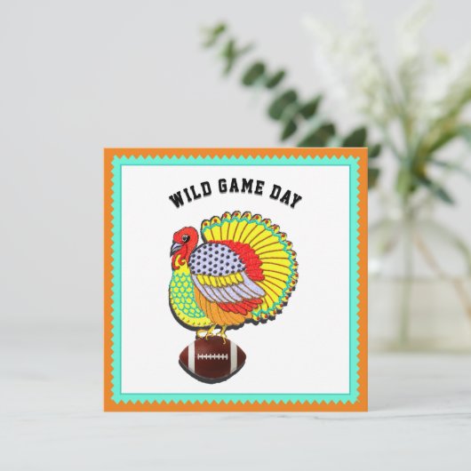 感謝祭パーティー 招待状 (スタンド正面)