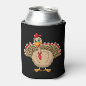 感謝祭ヒョウ七面鳥感謝祭の秋 缶クーラー (缶正面)