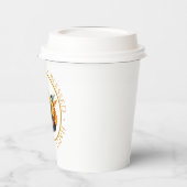 感謝祭ピルグリムハットカボキンサンフラワー 紙コップ (左)