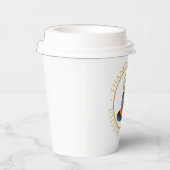 感謝祭ピルグリムハットカボキンサンフラワー 紙コップ (右)