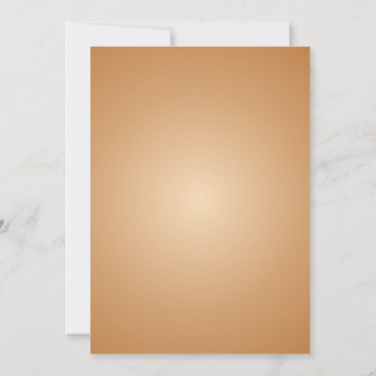 感謝祭フお洒落ロー招待状カード 招待状 (裏面)