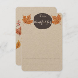 感謝祭ファミリーテーブルアクティビティ |感謝リスト 招待状