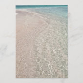 感謝祭ファミリーディナーフラミンゴメニューテンプレート 招待状 (裏面)