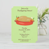 感謝祭ファミリーディナー 招待状 (スタンド正面)