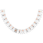 感謝祭ファースト誕生日パンプキン バンティングフラッグ (全)