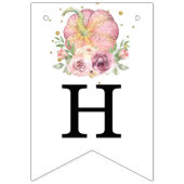 感謝祭ファースト誕生日パンプキン バンティングフラッグ