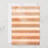 感謝祭フィーストパンプキン秋フレンドシビング  招待状 (裏面)