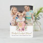 感謝祭フォトピンクカボチャ シーズンカード (スタンド正面)