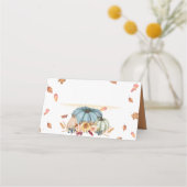 感謝祭フォールディング座席表 プレイスカード (正面)