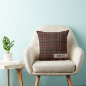 感謝祭プレイドタータンチェックパターン クッション (椅子)