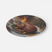 感謝祭プレート ペーパープレート (アングル)