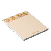 感謝祭プンプキンディナー ノートパッド (アングル)