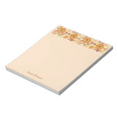 感謝祭プンプキンディナー ノートパッド (回転)