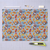 感謝祭ベビーターキーアンドチックス 薄葉紙 (クラフト)