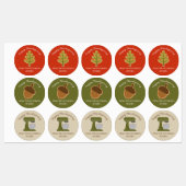 感謝祭ベーキング ラベル (シート)