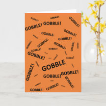 感謝祭ホリデーカード